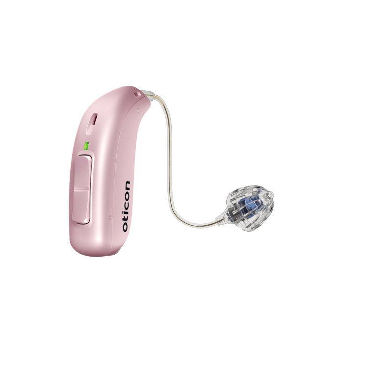 Oticon Hörgerät CROS / Akku / Hear-Pink Oticon CROS PX Sender